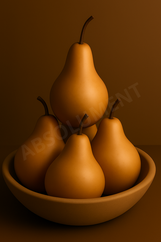 Affiche Poires à l'aube