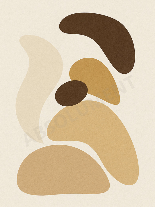 Affiche Fragments organiques