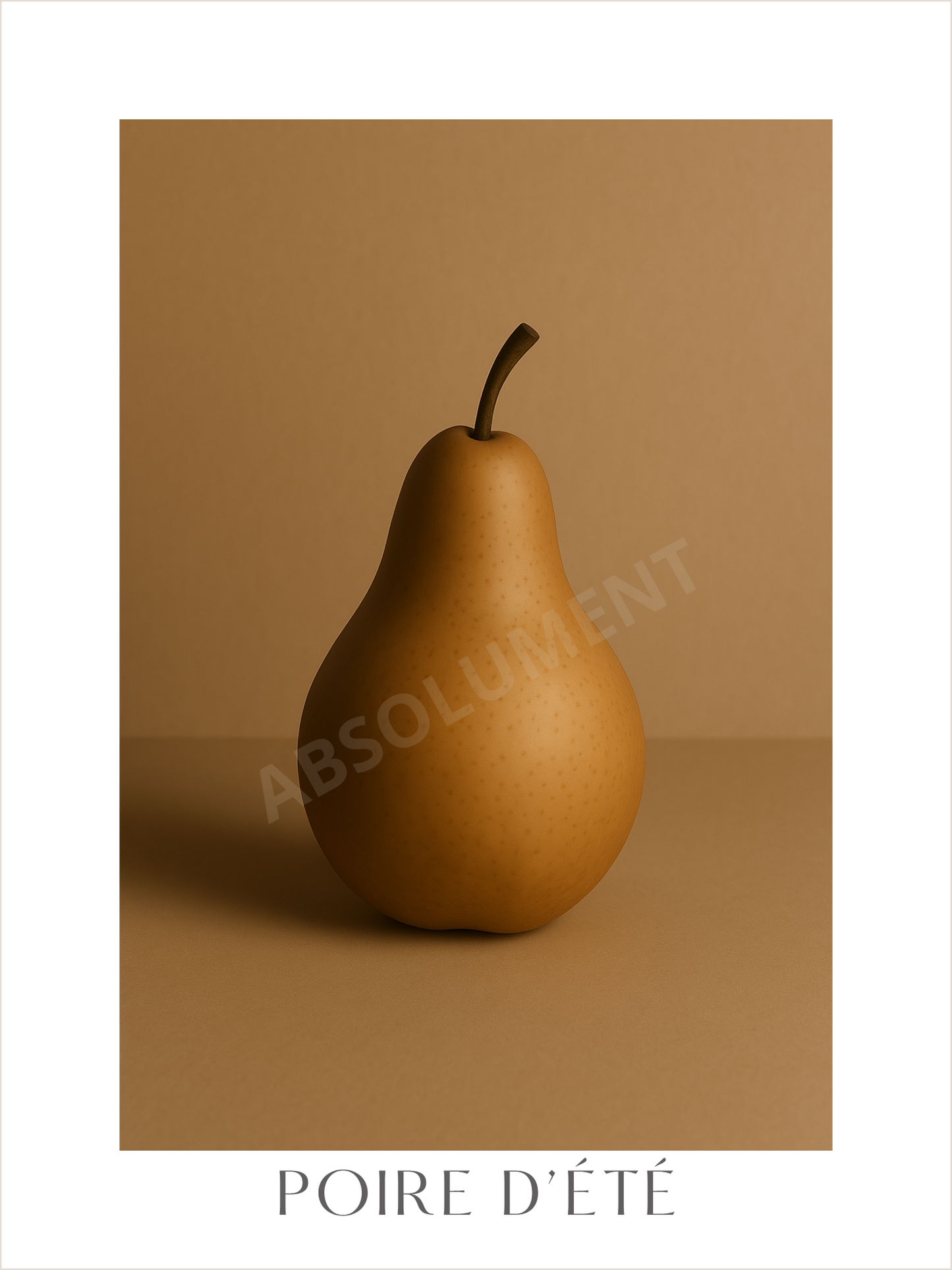 Affiche Poires d'été