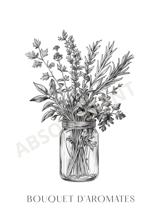 Affiche Bouquet d'aromates