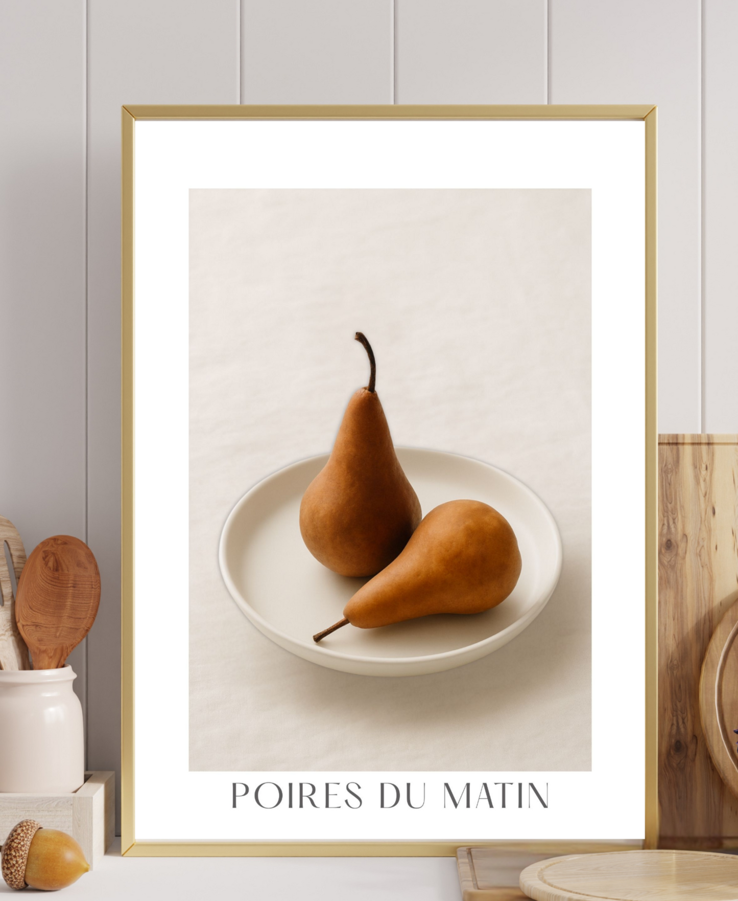 Affiche Poires du matin