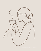 Affiche Le calme s'infuse lentement