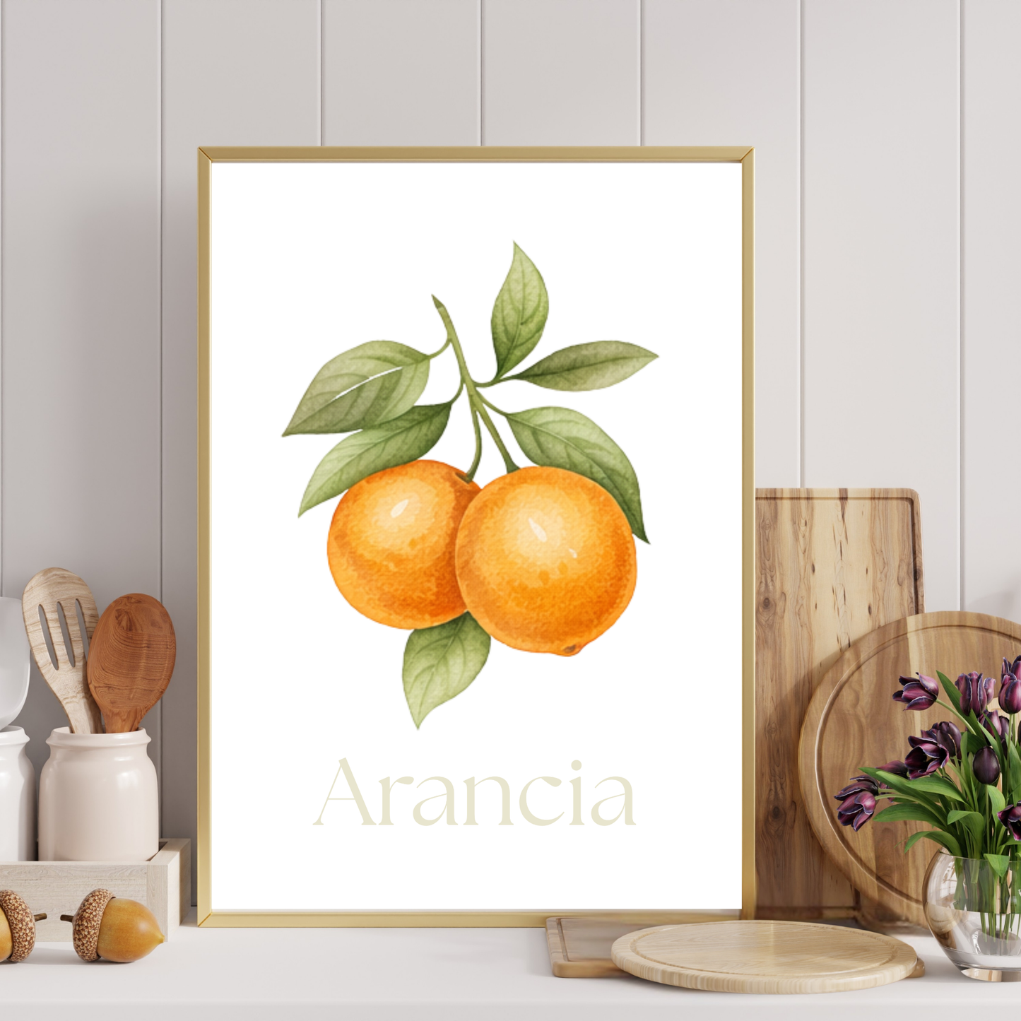 Chaleureuse et enveloppante, l'affiche Arancia imprimée au Québec capture l’essence des journées baignées de soleil. Cette affiche apporte instantanément une note réconfortante et sophistiquée, parfaite pour transformer une pièce en refuge lumineux. Son style équilibré attire le regard tout en conservant une grande élégance.

Une invitation à ralentir et à savourer la beauté du quotidien.

S'agence parfaitement avec les affiches: Limoni / Agrumi

* AFFICHE SEULEMENT- CADRE NON INCLUS*

Dimensions: