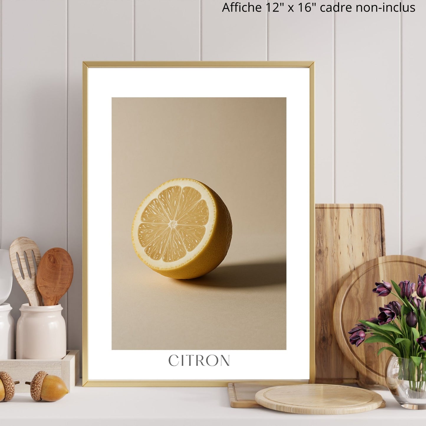 Affiche Citron