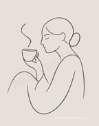 Affiche Le calme s'infuse lentement