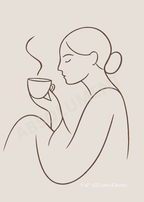 Affiche Le calme s'infuse lentement