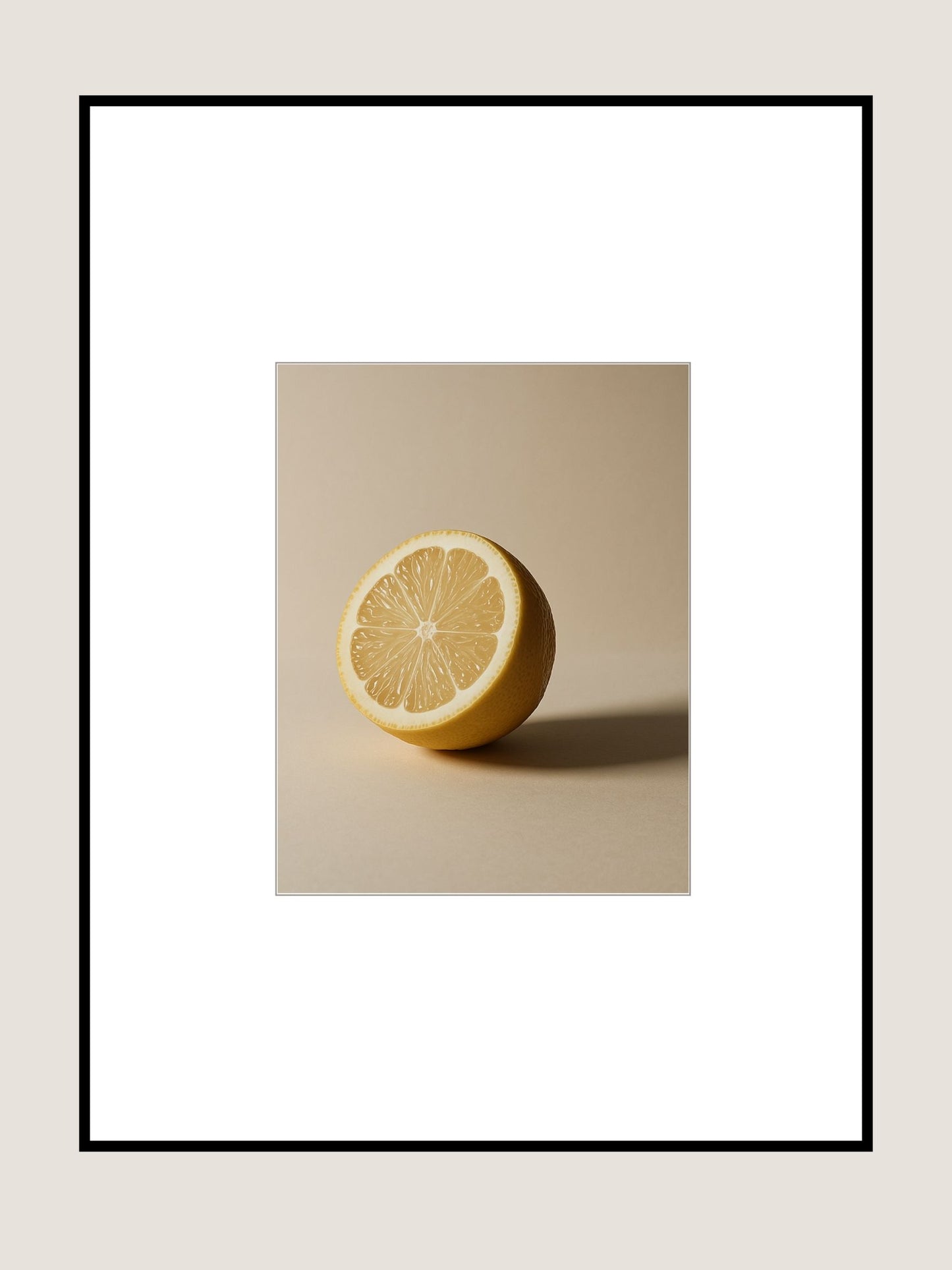 Affiche Citron