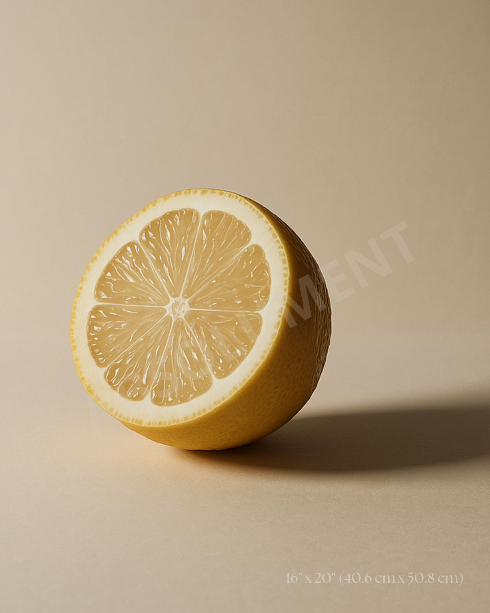 Affiche Citron