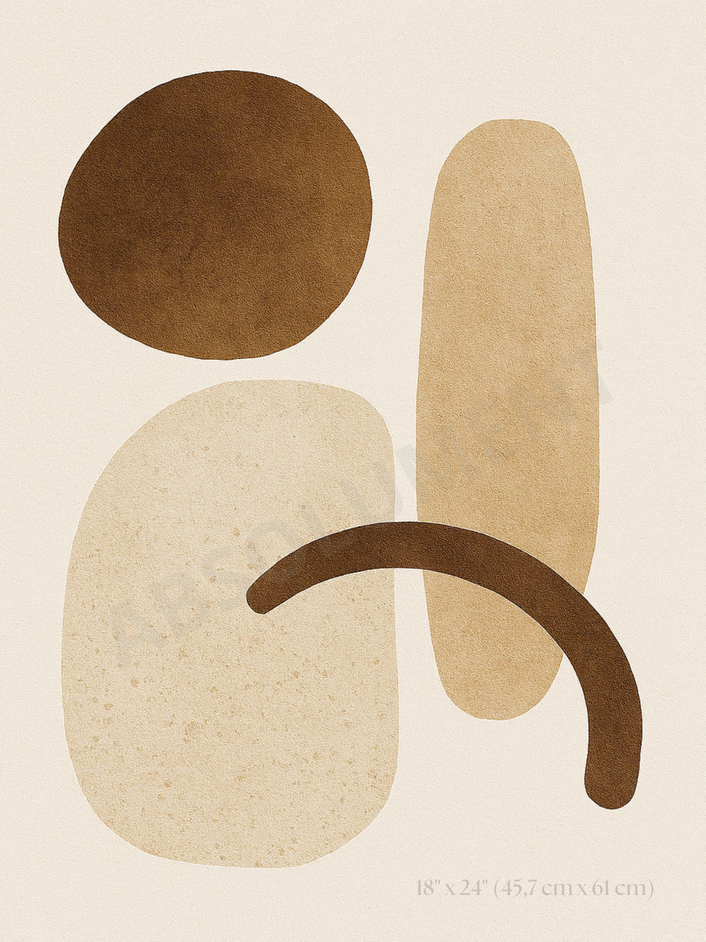 Affiche Équilibre organique