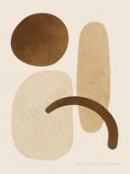 Affiche Équilibre organique