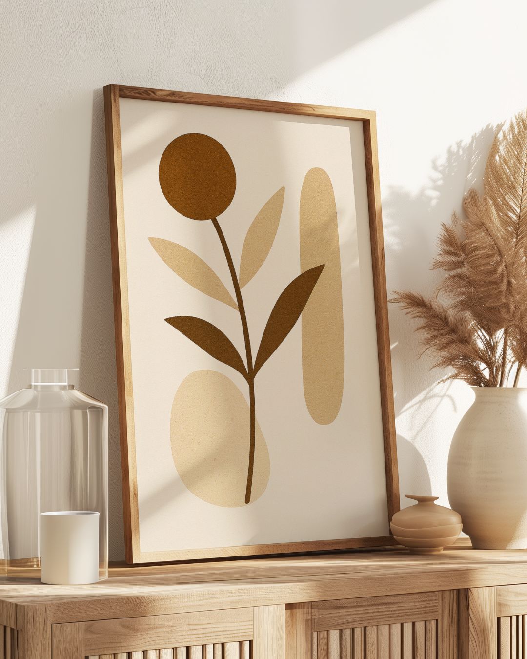 Affiche Fleur organique