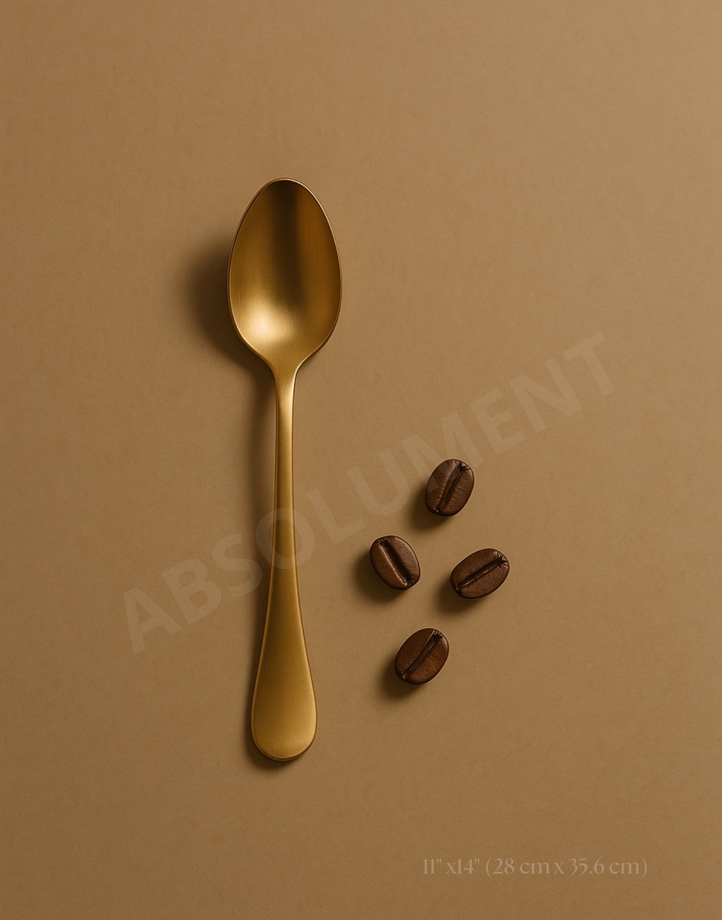 Affiche Pause Café Dorée