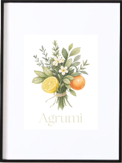 l'affiche Agrumi imprimée au Québec célèbre l’abondance et la vitalité des vergers méditerranéens. À la fois moderne et intemporelle, cette affiche crée une ambiance accueillante sans alourdir le décor. Son esthétique sobre permet de l’harmoniser facilement avec des matières naturelles, des tons neutres ou une palette plus solaire.

Idéale pour composer un mur galerie ou pour insuffler une énergie douce à votre espace.

S'agence parfaitement avec les affiches: Limoni / Arancia

* AFFICHE SEULEMENT- CAD