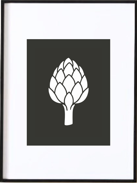 L’artichaut se révèle en lignes graphiques, ses feuilles superposées formant une silhouette sculpturale. Cette affiche célèbre la richesse végétale et la texture des produits frais, dans un style à la fois brut et raffiné.


S'agence parfaitement avec les affiches: Poire noir et blanc / Ail noir et blanc

* AFFICHE SEULEMENT- CADRE NON INCLUS*

Dimensions:&nbsp;

5" x7"&(12,7 cm x 17,8 cm)
8" x 10" (20,32 cm x 25,4 cm)

11" x14";(28 cm x 35.6 cm)
12" x 16"