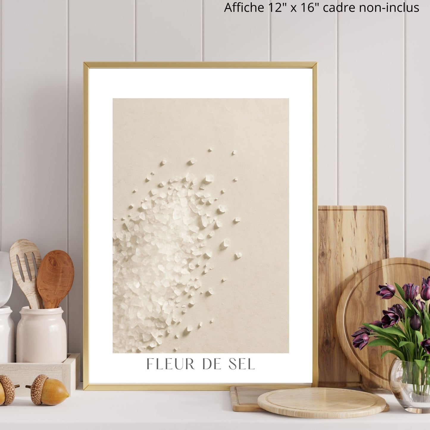 Affiche Fleur de Sel