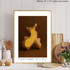 Affiche Gingembre Sculptural