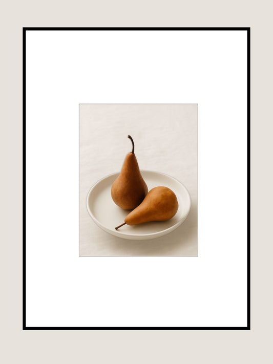 Affiche Poires du matin