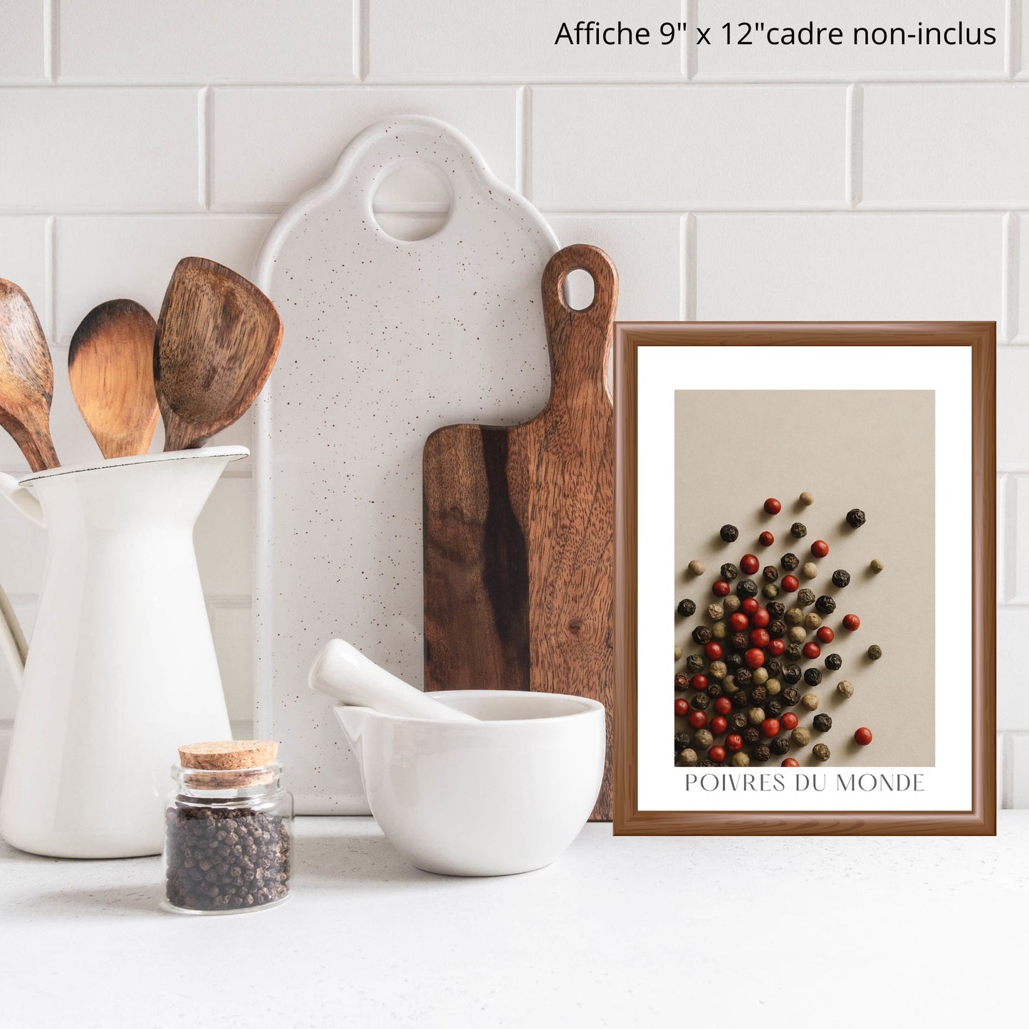 Affiche Poivres du monde