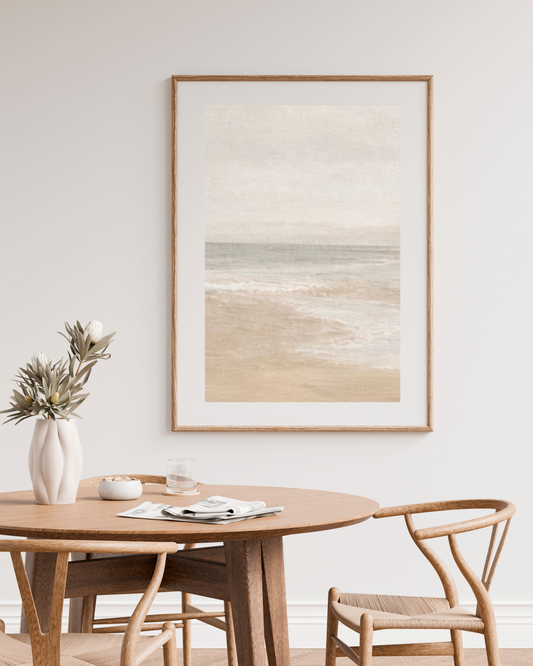 Affiche 18" x 24" Doux matin entre ciel et sable